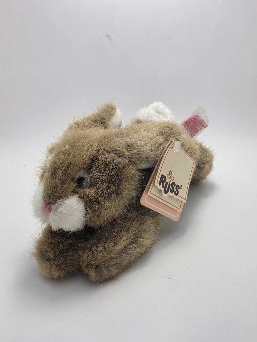 Russ Plush "Hopps" the Bunny - Soft New with Tags (8 inch)